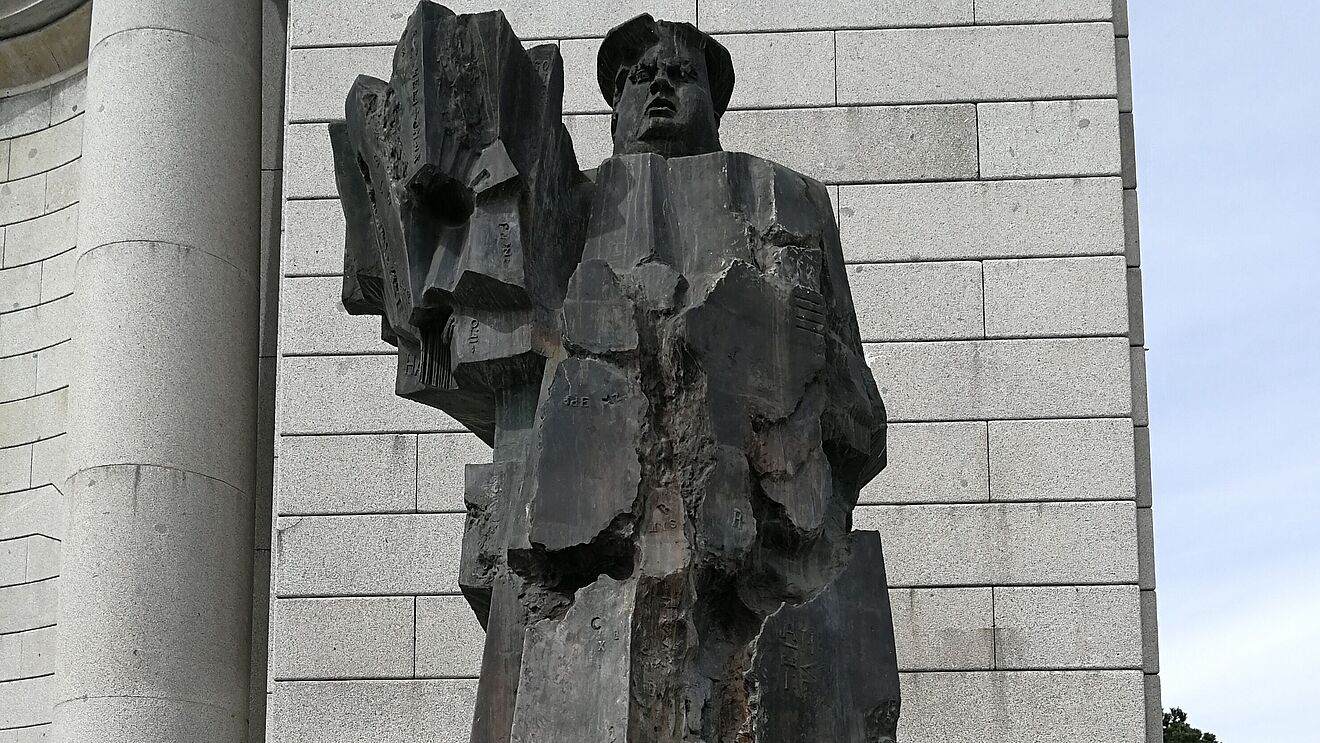 Statue Indalecio Prieto Madrid