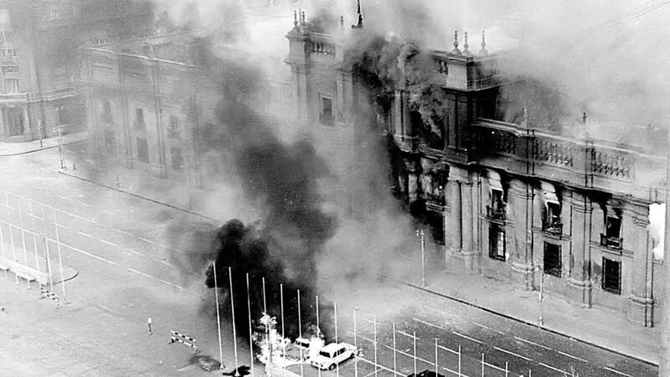 Bombardierung Palacio de la Moneda