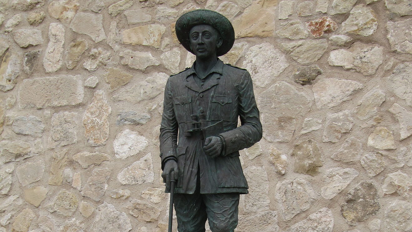 Statue Francisco Franco Melilla