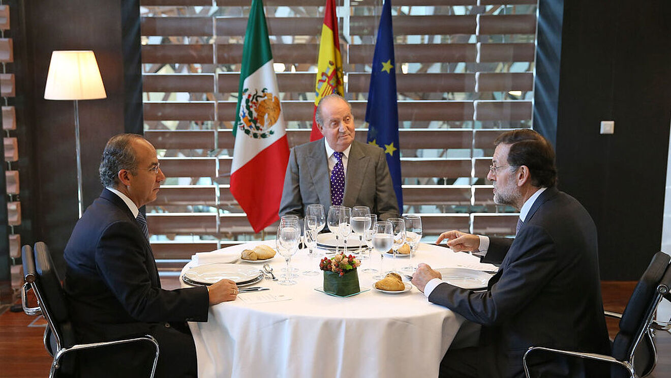 Iberoamerika-Gipfel 2012, Calderón, Juan Carlos, Rajoy